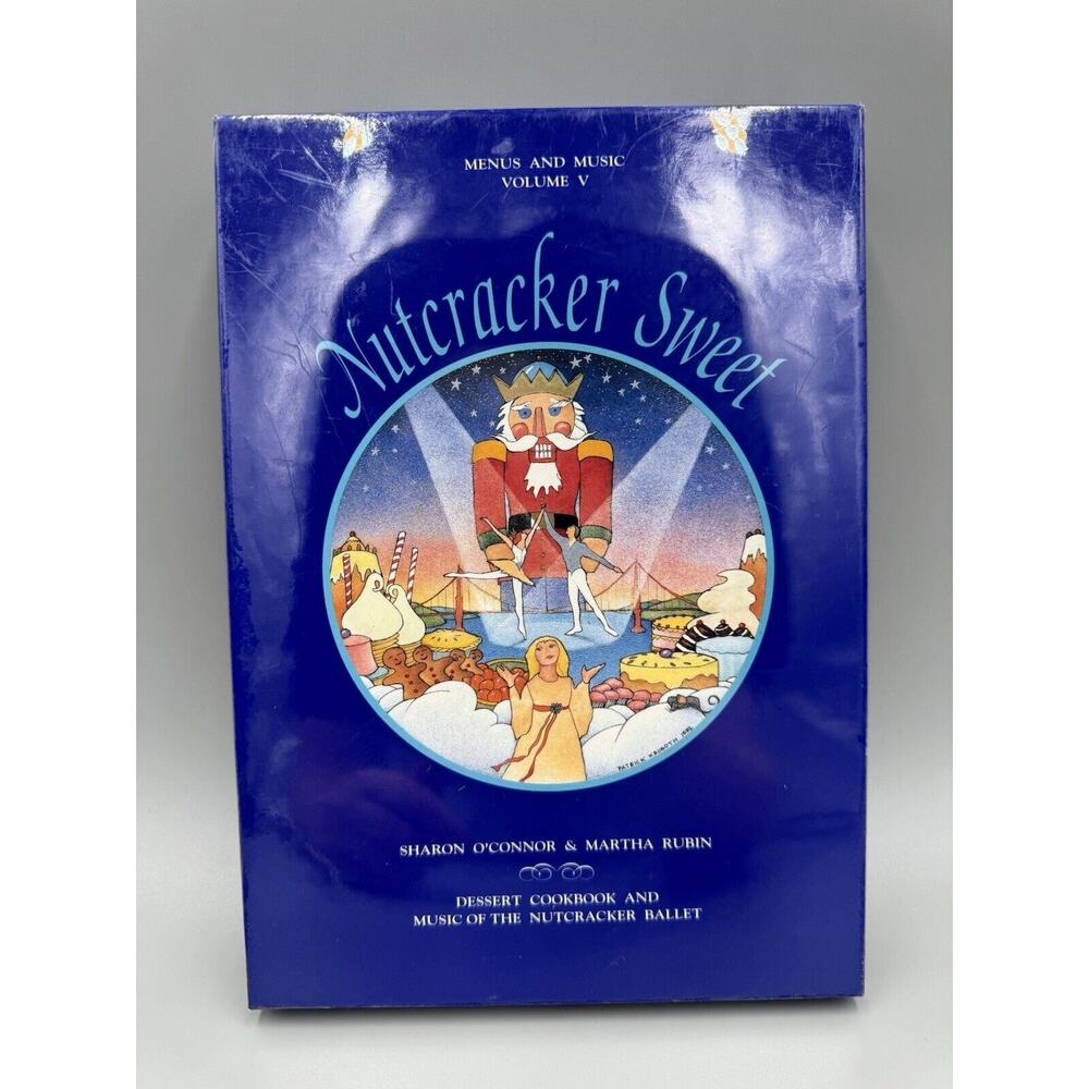 Nutcracker Sweet Menus and Music Volume V Dessert Cookbook Music Cassette SEALED